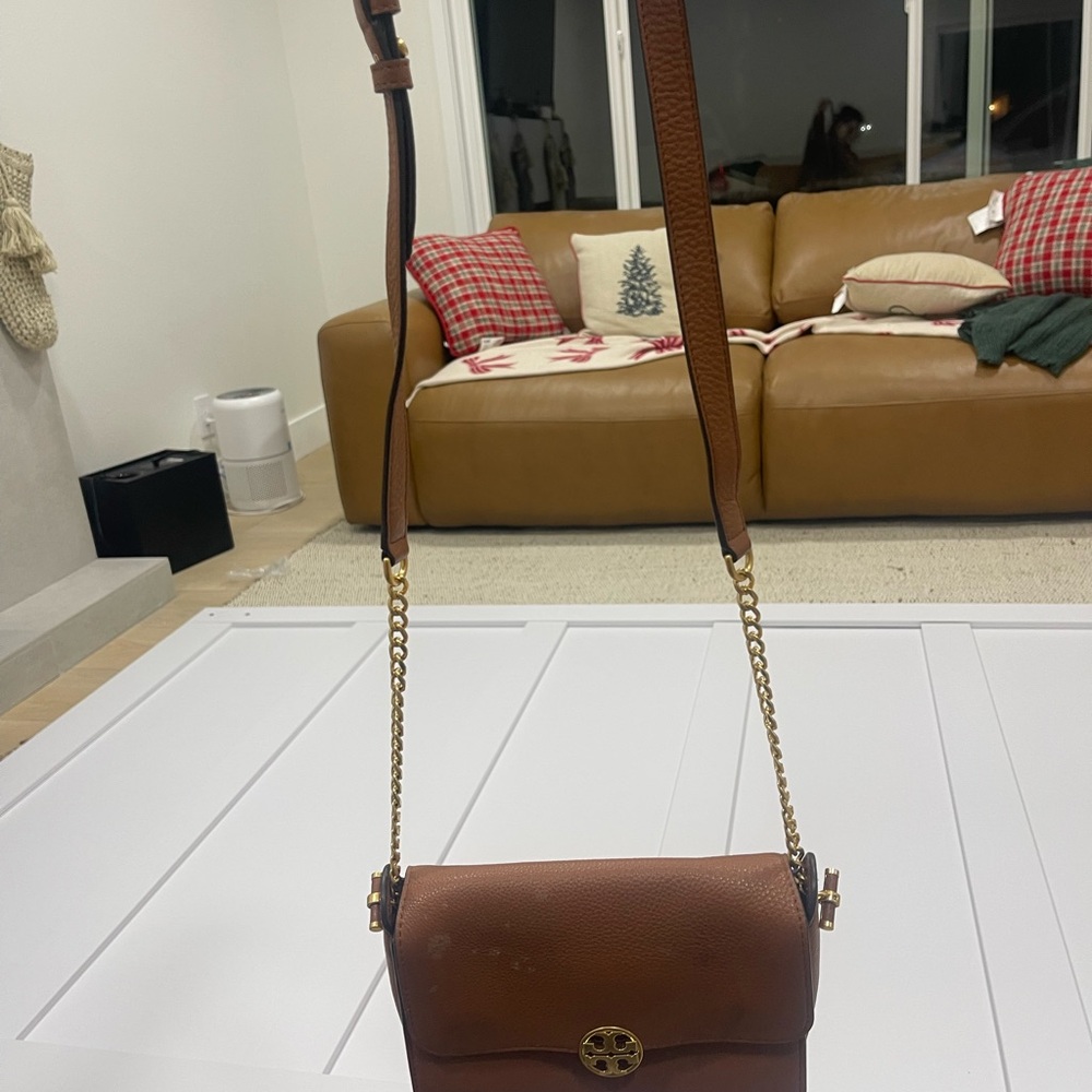 Tory Burch Tan Crossbody Bag